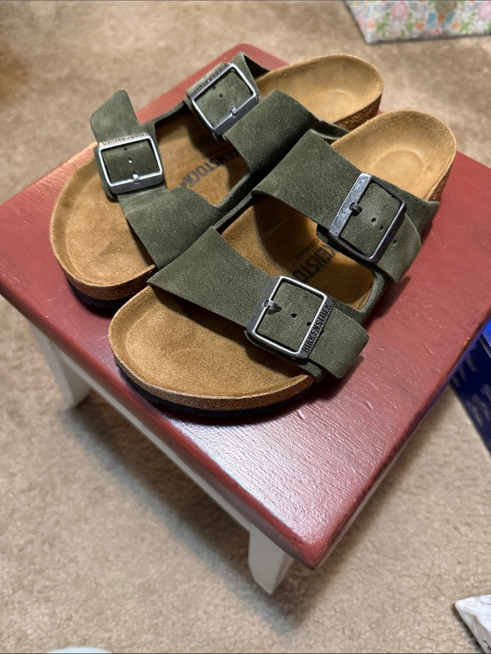 Birkenstock  Arizona Sandals color Thyme NWB